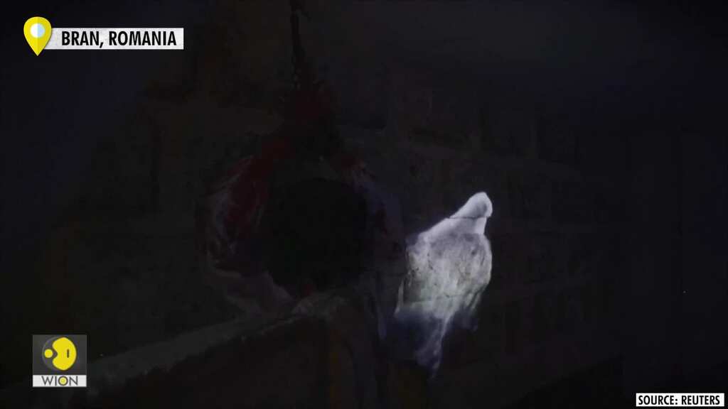 Despite surge of Covid cases, visitors flock to Dracula's castle for Halloween in Romania
