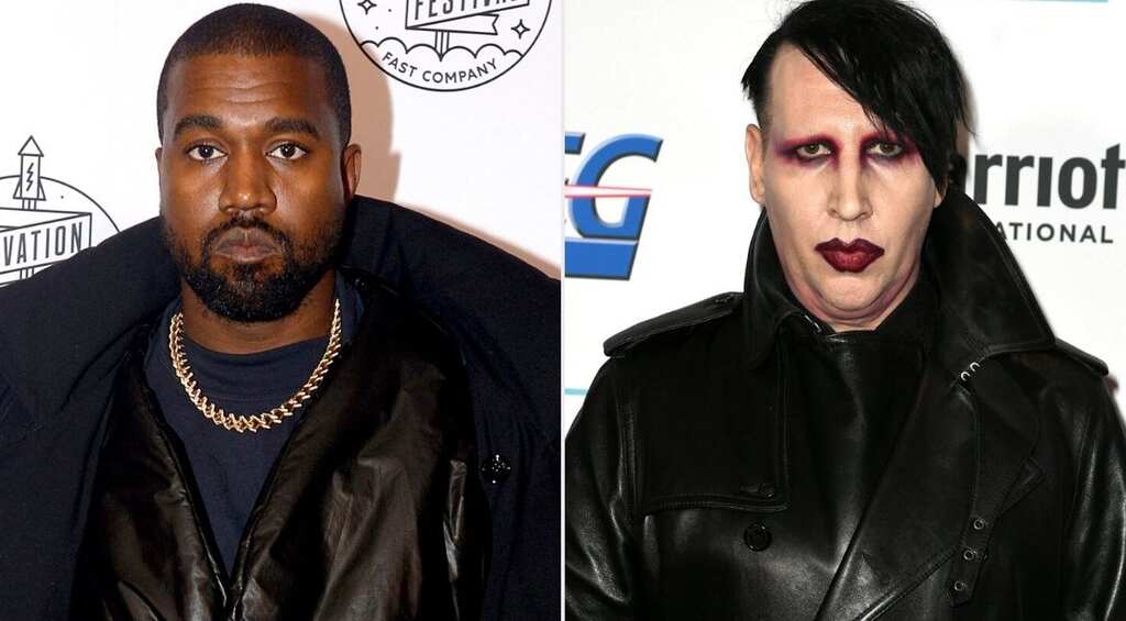 Kanye West sparks outrage as he brings alleged abuser Marilyn Manson to Sunday Service