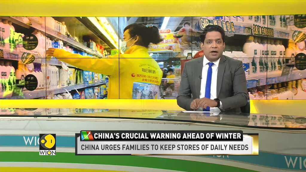 China urges families to keep stocks of daily necessities ahead of winter