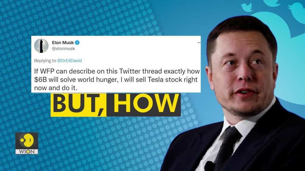 Elon Musk is willing to spend $6 billion to fight world hunger, but with a plan