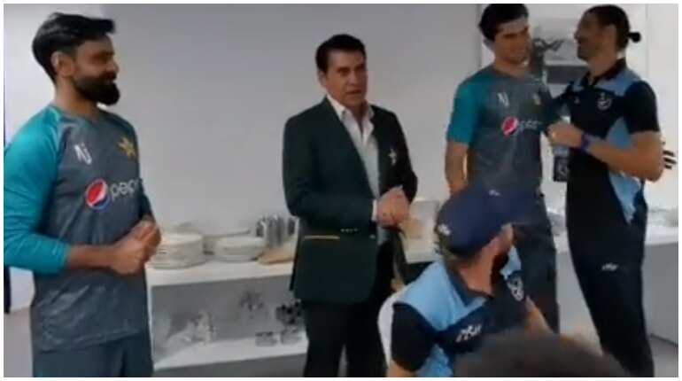 Pakistan win hearts as they congratulate Namibia on their inspiring T20 WC journey - WATCH