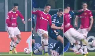 Watch: Cristiano Ronaldo's breathtaking goal against Atalanta in slo-mo, netizens hail precision and technique