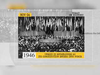 November 4 in history: Establishment of UNESCO, assassination of Israeli PM Yitzhak Rabin and more