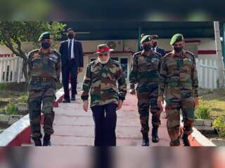 Indian PM Narendra Modi calls soldiers 'family members,' lauds them for surgical strike