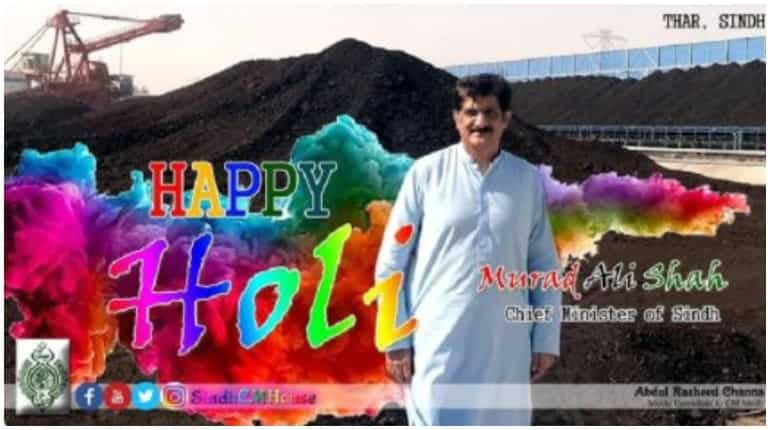 Happy Holi on Diwali: CM of Sindh in Pakistan gets trolled for mixing up festivals Happy Holi on Diwali: CM of Sindh in Pakistan gets trolled for mixing up festivals