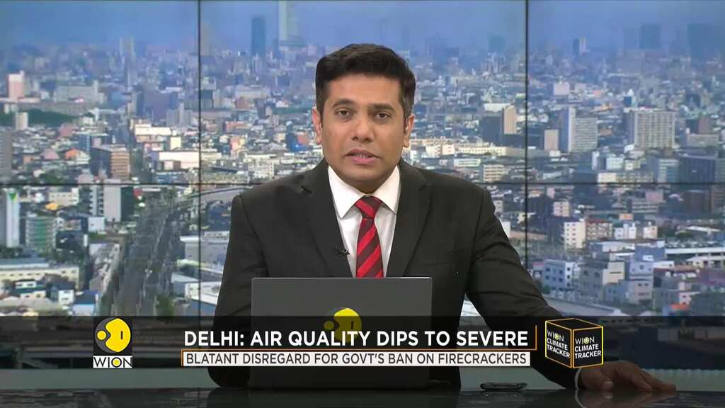 Delhi's air quality turns 'severe' after Diwali as cracker ban goes up in smoke