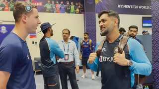 Spirit of cricket! Scotland players request to visit Indian dressing room, chat with Dhoni, Kohli - WATCH