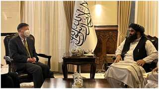Taliban foreign minister meets Chinese ambassador, talks on pine nut trade 