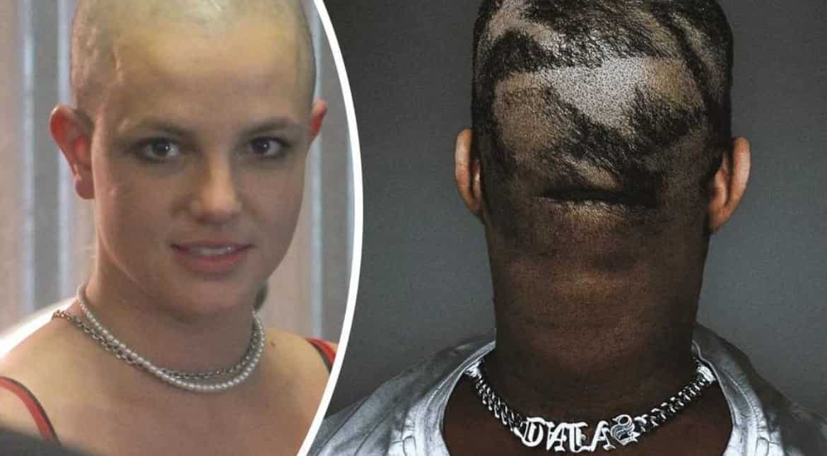 Bold statement! Kanye West pays tribute to Britney Spears' infamous head shave
