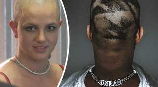 Bold statement! Kanye West pays tribute to Britney Spears' infamous head shave