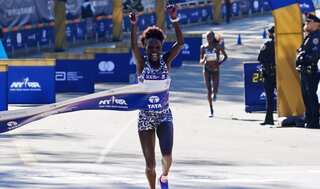 Olympic champion Peres Jepchirchir, Albert Korir win New York City Marathon