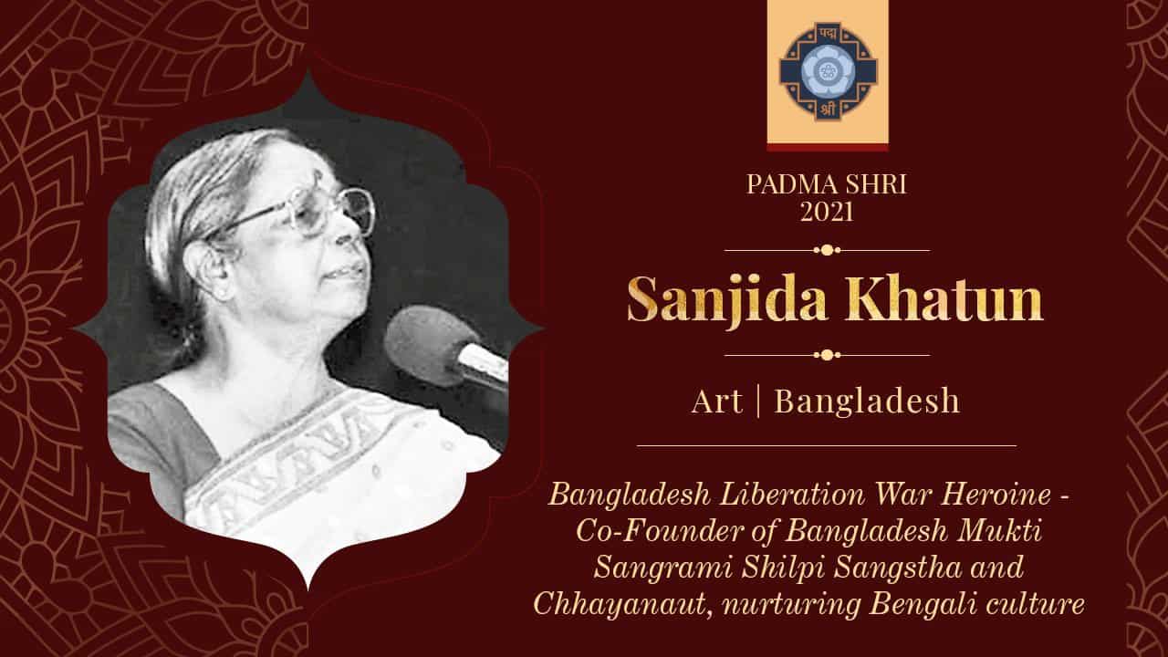 Ms Sanjida Khatun, Bangladesh