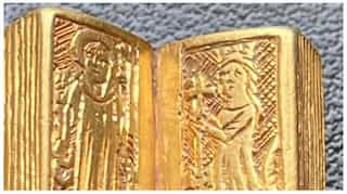 Nurse finds gold Bible worth USD 1.3 million in a field
