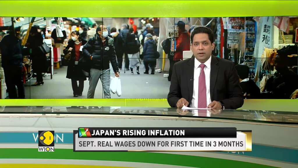 World Business Watch: Japan's September real wages fell for first time in 3 months as inflation bites