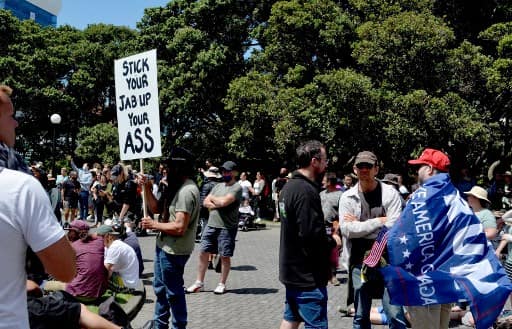 Protesters demand end of Covid lockdown