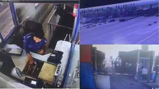 Watch: Speeding bus crashes into toll booth in India’s Gujarat, injures 15