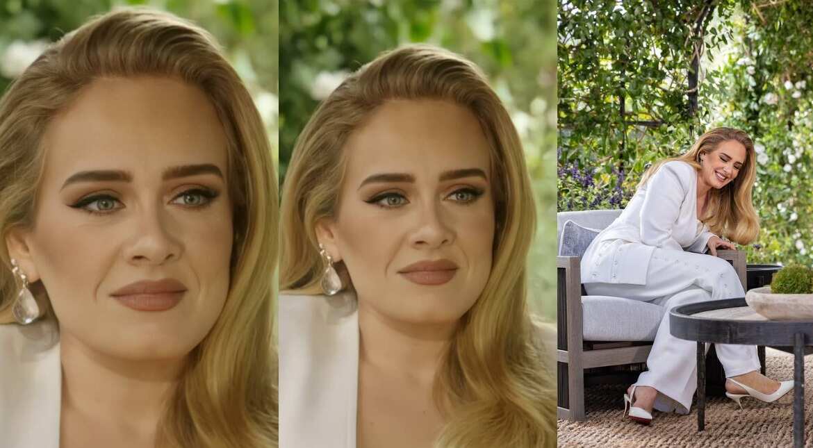 They don't call Adele the sass queen for nothing; check her out in those all-white pantsuits!
