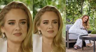 They don't call Adele the sass queen for nothing; check her out in those all-white pantsuits!