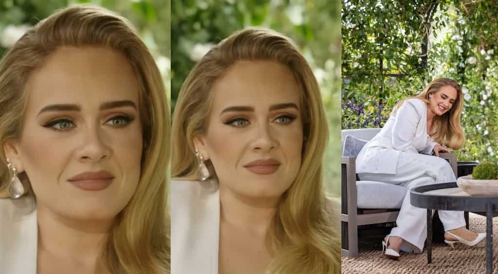 They don't call Adele the sass queen for nothing; check her out in those all-white pantsuits!