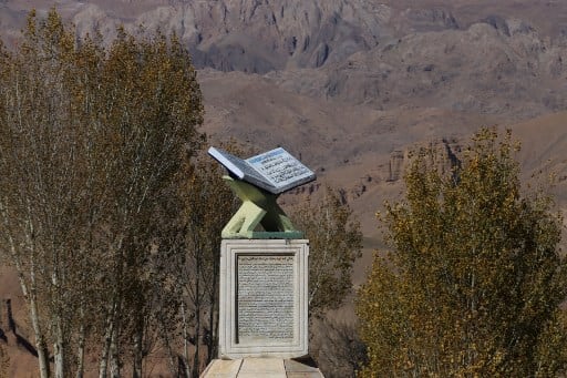 Trying to wipe history? Taliban replaces statue of Hazara leader with Koran Trying to wipe history? Taliban replaces statue of Hazara leader with Koran