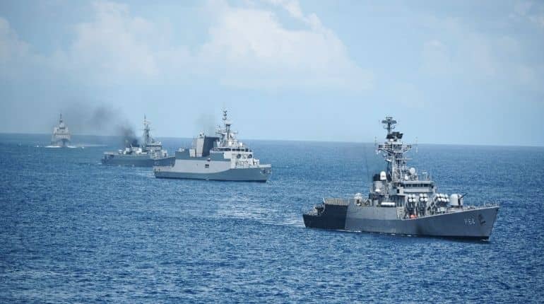 India and Thai navies begin three-day coordinated patrol in Andaman Sea