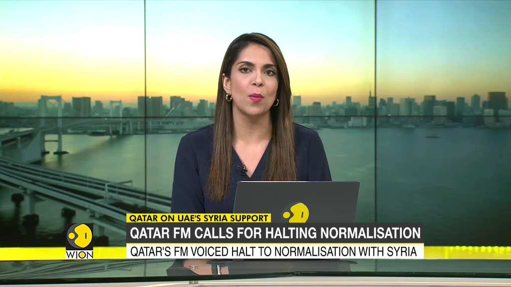 Qatar's Foreign Minister voiced halt to normalization with Syria