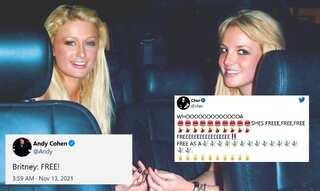 Day has finally come! Paris Hilton, Cher & other celebs react to Britney Spears' conservatorship end