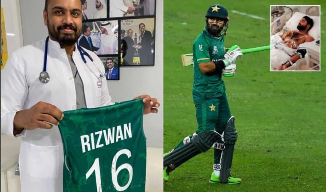 Indian doctor, who treated Pakistan's Mohammad Rizwan, was astonished ...