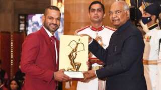 Shikhar Dhawan, Bhavina Patel, Suhas Yathiraj among 35 athletes conferred with Arjuna Award