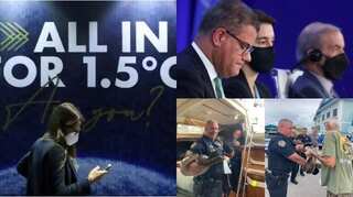 Morning news brief: COP26 prez holds back tears, python takes 100-mile ride and more