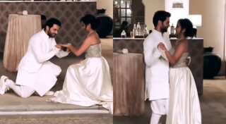 Rajkummar Rao, Patralekhaa's wedding celebrations begin with sweet engagement: Watch