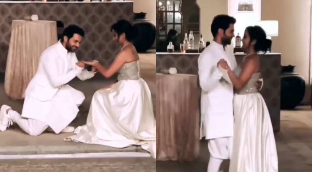 Rajkummar Rao, Patralekhaa's wedding celebrations begin with sweet engagement: Watch