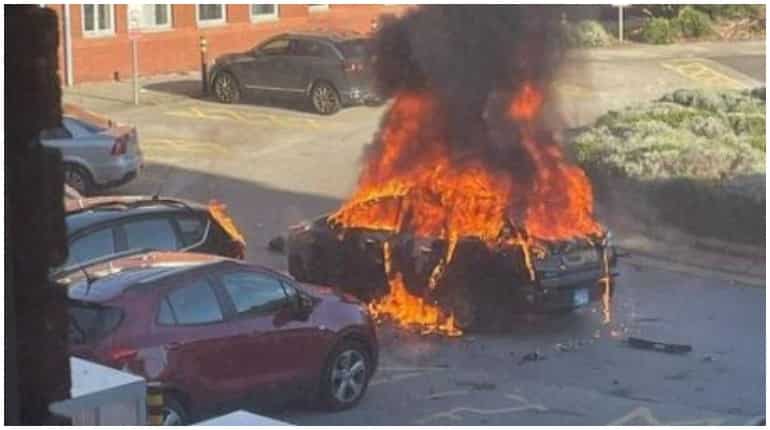 Car explodes outside UK hospital killing one, investigation on