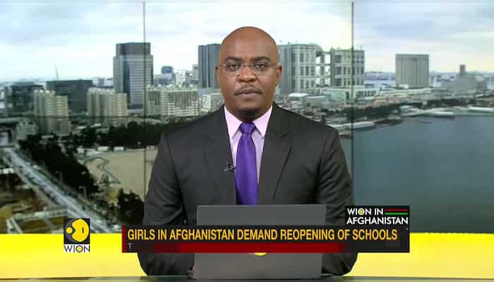 Girls in Afghanistan demand reopening of schools