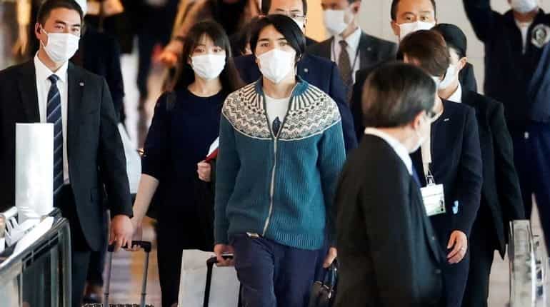 Japan’s princess to commoner: Mako begins new life in New York with husband 