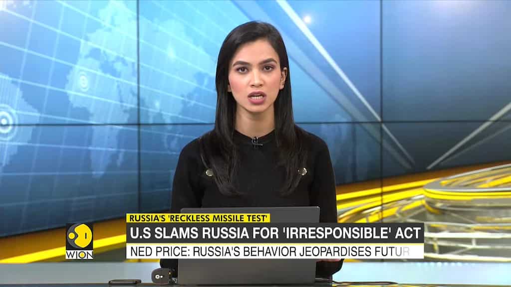 The United States slams Russia for 'irresponsible' act