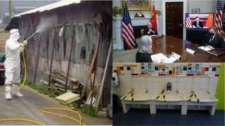 Morning news brief: US-China virtual summit, school removes washroom doors and more