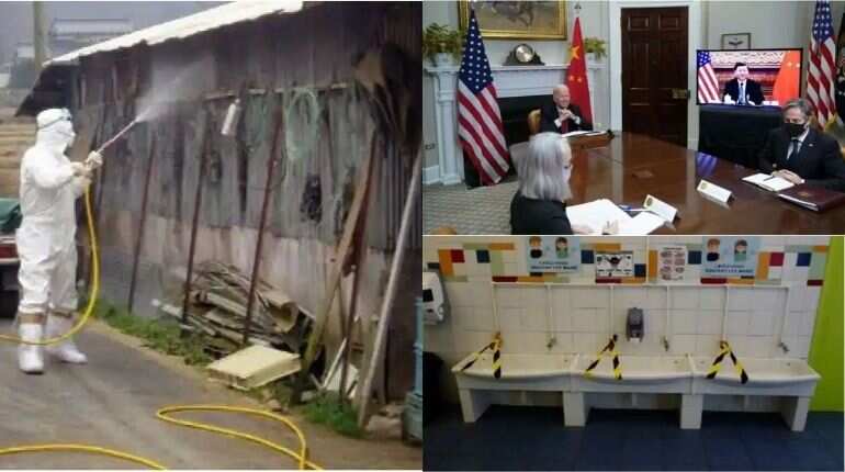 Morning news brief: US-China virtual summit, school removes washroom doors and more
