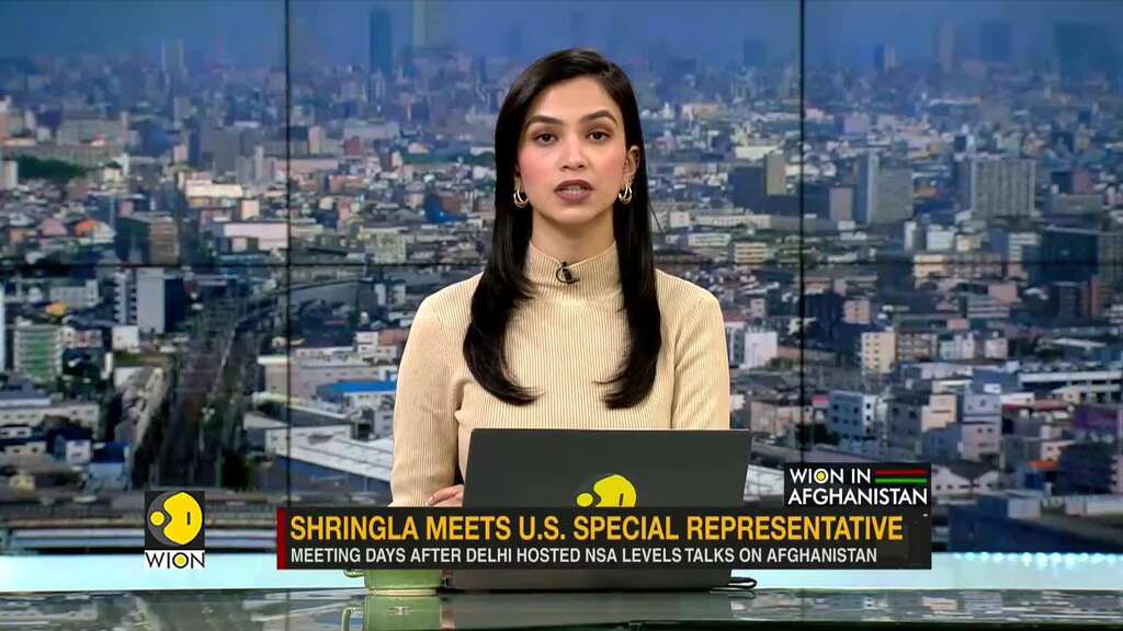 Indian Foreign Secy Shringla meets US special representative for Afghanistan
