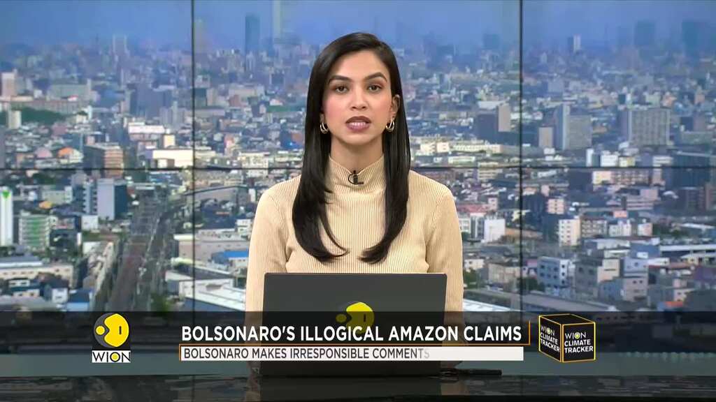 Brazil's President Jair Bolsonaro  dismisses attacks on Amazon forest's depleting area