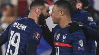 World Cup qualifier: Kylian Mbappe and Karim Benzema inspire France to 2-0 win against Finland