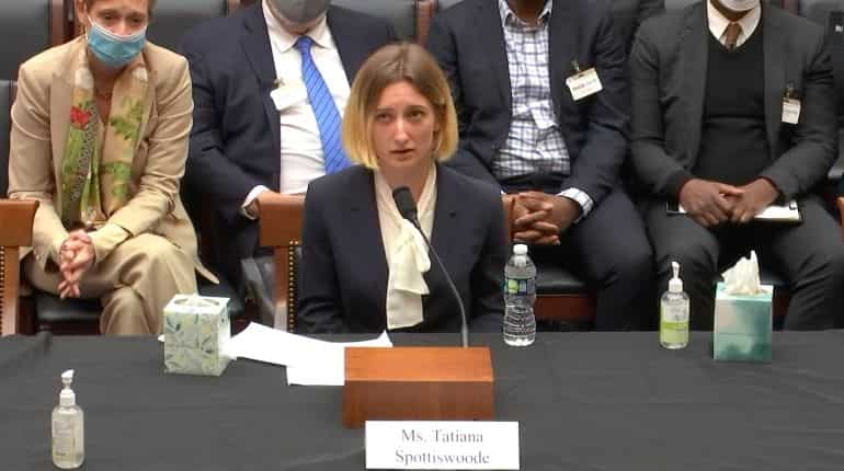 Victims of sexual misconduct testify against forced arbitration