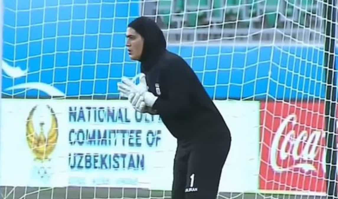 Jordan accuses Iran of playing a MAN as goalkeeper during crucial women's match, demands gender probe Jordan accuses Iran of playing a MAN as goalkeeper during crucial women's match, demands gender probe