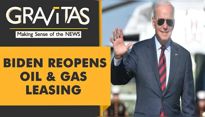 Gravitas: It's official! America is a Climate Hypocrite | US to sell gas fields in 'Gulf Of Mexico'