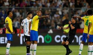 Brazil vs Argentina match officials suspended for 'serious errors'