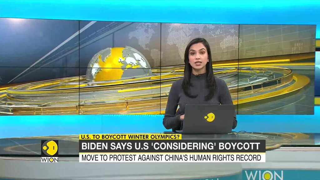 US 'considering' boycott of Beijing winter Olympics, move against China's human rights record