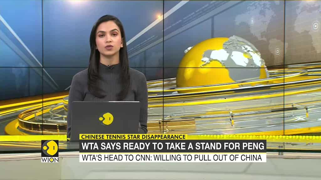 WTA chairman to pull out of China if Peng Shuai's safety not taken care of