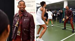 King Richard: Will Smith surprises tennis players in Wimbledon ahead of film release