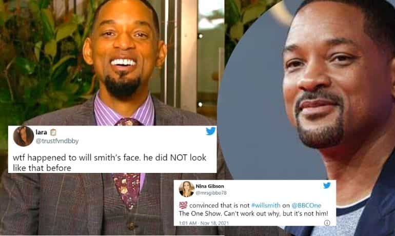 New teeth or just lack of moustache? Will Smith's new look shocks netizens