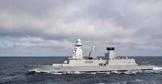 French destroyer FNS Chevalier Paul docks at Mumbai after naval exercise with Indian forces